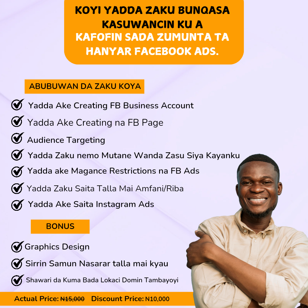 FACEBOOK AND INSTAGRAM ADS (Hausa Version)